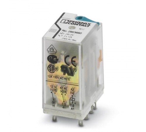 Одиночное реле REL-IR2/LDP- 24DC/2X21  2903660  Phoenix Contact