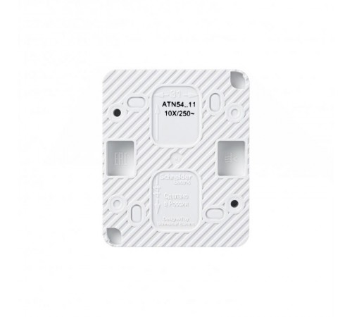 AtlasDesign Profi54 Белый О/У Выключатель 1-клавишный 10 АХ  ATN540111  SE