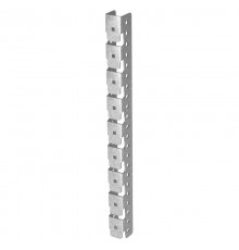 Универсальное крепление к сетке винтовое для двух консолей, толщ. 2,0 мм, гор. цинк  УКСВ-2-2,0-ГЦ  OSTEC