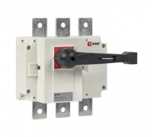 Рубильник-выключатель 630A 3P c рукояткой управления для прямой установки PowerSwitch  psds-630-3  EKF