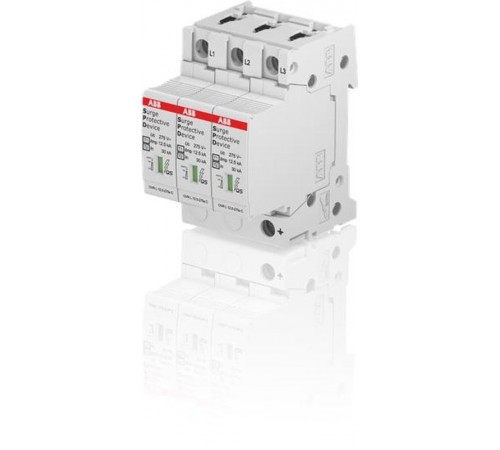 Устройство защиты от импульсных перенапряжений (УЗИП) OVR T1-T2 3L 12.5-275s P QS2CTB815710R1800 ABB