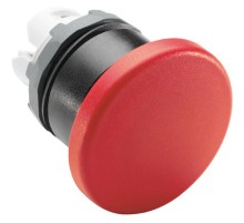 Кнопка MPM1-20R ГРИБОК красная (только корпус) без фиксации 40мм  1SFA611124R2001  ABB