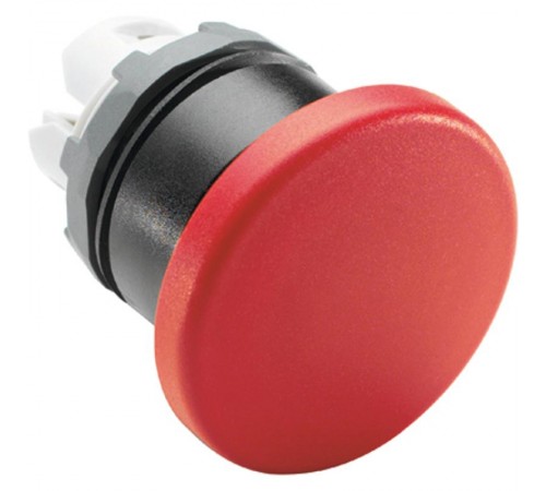 Кнопка MPM1-10R ГРИБОК красная (только корпус) без фиксации 40мм  1SFA611124R1001  ABB
