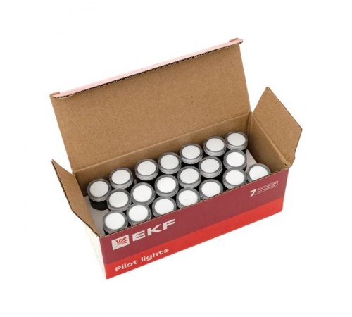 Матрица светодиодная AD16-16HS белая 24 В DC (16мм) EKF PROxima   ledm-ad16-24-w   EKF