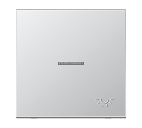 клавиша с тисненым символом освещения с подсветкой  AL2990KO5LP  Jung