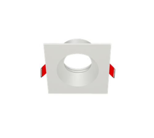 Рамка для модульного светильника FLEX 50 08 квадратная встраиваемая 90х90х30мм RAL9010  V1-R0-00435-10002-2000000  VARTON