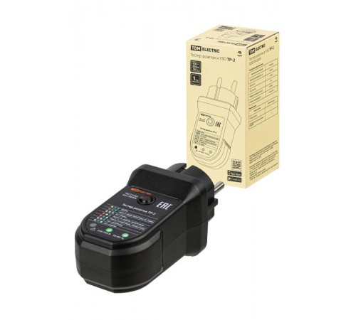 Тестер розеток и УЗО ТР-2  SQ0595-0004  TDM