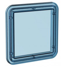 Окошко смотровое для корпуса полиэстерного ЩМП прозрачный синий  MKP21D-W-N-2  IEK