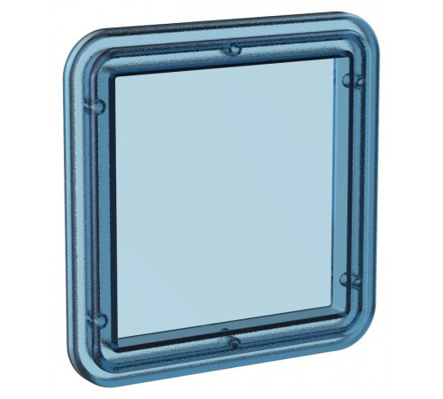 Окошко смотровое для корпуса полиэстерного ЩМП прозрачный синий  MKP21D-W-N-2  IEK