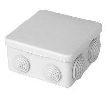 Коробка распределительная 93*93*44мм, 7 вводов, IP44, белая (КЭМ 5-10-7 (П)) EBX10-27-44  32746  STEKKER