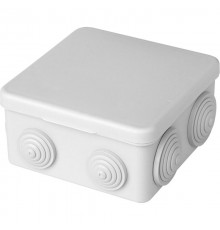 Коробка распределительная 93*93*44мм, 7 вводов, IP44, белая (КЭМ 5-10-7 (П)) EBX10-27-44  32746  STEKKER