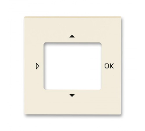 ABB Levit Слоновая кость Накладка для таймера с малой выдержкой времени и комнатного датчика CO  3299H-A40100 17  2CHH704010A4017  ABB