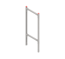 Опорная конструкция для гор. прямоуг. воздуховодов  TECHNORAPTOR 500х1500  KM-TR-SSHRAD-500-1500  КМ - профиль