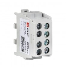 Клемма распределительная КСР с двойным винтом 2x25/2x16 серая  ksr-2.25-2.16-grey  EKF