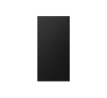 Центральная накладка в цвет клавиш для модуля F50; термопласт; черный матовый  A50NASWM  Jung