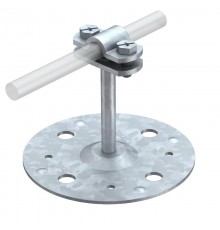 Держатель прутка кровельный, с плоским основанием (165 B 100)  5218829  OBO Bettermann