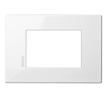 AXOLUTE Air рамка,итальянская модульность, 3 модуля, AXOLUTE белый  HW4803HD  Legrand