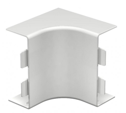 Крышка внутреннего угла кабельного канала WDK 40x110 мм (ПВХ,светло-серый) (WDK HI40110LGR)  6182143  OBO Bettermann