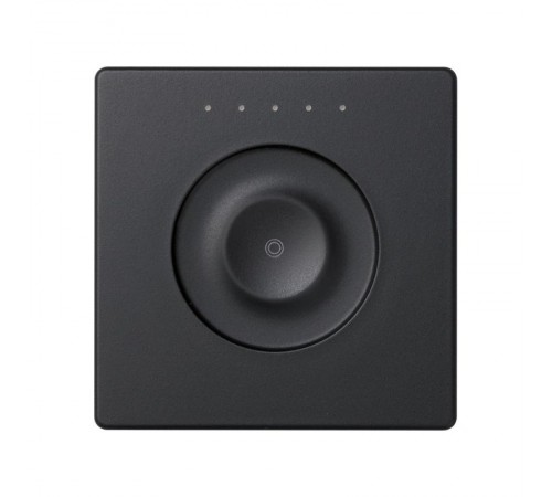 Сенсорный 1-кл выключатель без маркировки, с возможностью регулирования, графит  8000611-038  Simon