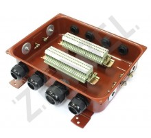 Коробка распределительная соединительная КС-40 У2 IP54 пластиковый ввод  zeta30348  ГОФРОМАТИК