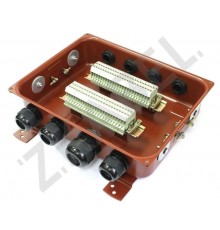 Коробка распределительная соединительная КС-40 У2 IP54 пластиковый ввод  zeta30348  ГОФРОМАТИК