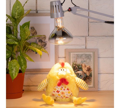 Лампа светодиодная фито для растений E27 инфракрасная для птицеводства ИКЗ 220-250 R127 E27 (15/180)  Б0042991  ЭРА