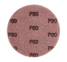 Диск шлифовальный на сетчатой основе 125 мм, Р80, 5 шт  KR-90-0041  Kranz