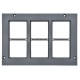 PRIMER Рамка приборная на 12 модулей ONFLOOR 24  PM-LN10D-RP-12-K03  IEK