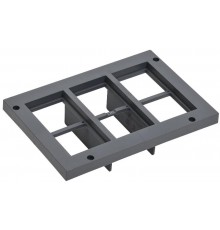 PRIMER Рамка приборная на 12 модулей ONFLOOR 24  PM-LN10D-RP-12-K03  IEK