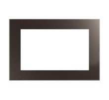 Рамка 2-местная (без перемычки), серия Катрин, GFR00-7012-04, шоколад  39569  STEKKER