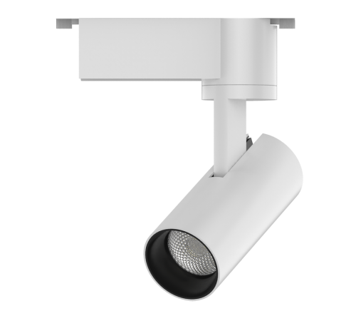 Светильник светодиодный трековый цилиндр 6W 600lm 4000K 180-220V IP20 45*155мм белый линза 36  TR075  Gauss