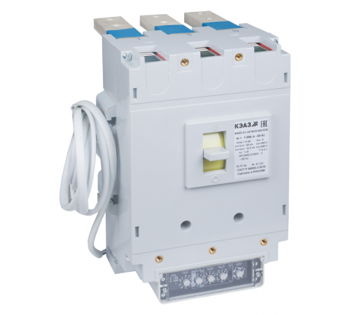 Выключатель автоматический  ВА53-41-331810-1000А-690AC-НР400AC-УХЛ3 (Заднее присоединение)  259703  КЭАЗ