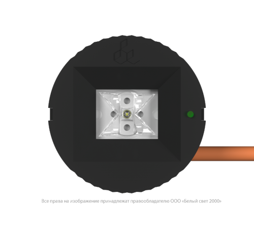 Светильник аварийного освещения BS-OKO-10-L2-24 Black  a15320  Белый свет