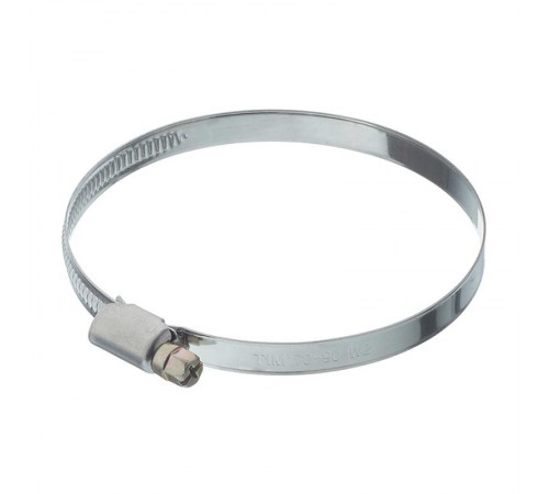 Хомут обжимной цинк 70х90 (2шт) - хомут  136947  Tech-KREP