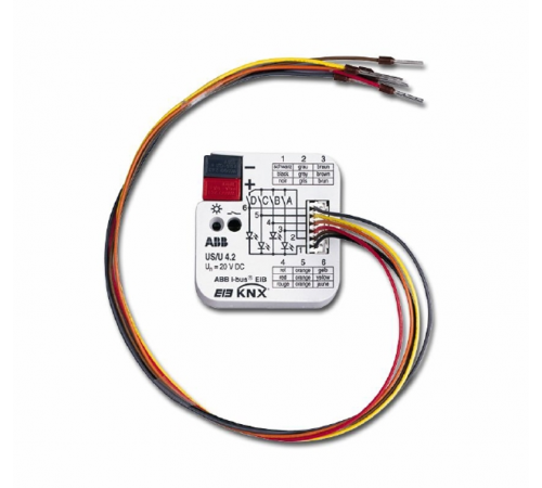 US/U 4.2 Блок вход/выход для 4-х потенциально независимых контактов UP  GHQ6310070R0111  ABB