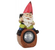 Cветильник садовый декоративный SL-RSN20-GN-3S на солнечной батарее, полистоун, цветной, 20,4 см  Б0032585  ЭРА