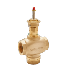 Клапан регулирующий 3-ход смес-разд резьб PN16 DN32 16м/ч -10...+95°С  VGTBC032  SE