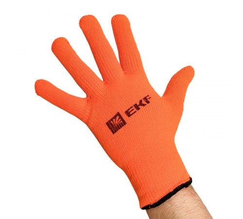 Перчатки рабочие ТОЧКА ЗИМА с ПВХ-покрытием утепленные (7 класс, 9 разм) EKF Professional  pe7ac-9-pro  EKF