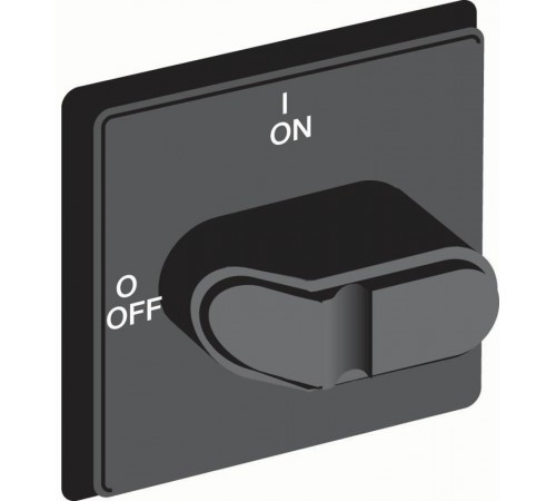 Ручка управления OHBS1PH (черная) для рубильников дверного монтажа OT16..40FT  1SCA105211R1001  ABB