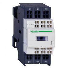 КОНТАКТОР D 3Р,18 A,НО+НЗ,24V DС,2.4 ВТ,РАСШ. ДИАПАЗОН,ОГРАН. ПЕР,ПРУЖ ЗАЖИМ  LC1D183BL  Schneider Electric