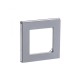 ABB Levit Серебро / дымчатый чёрный Рамка 1-ая  3901H-A05010 70W  2CHH015010A6070  ABB