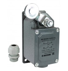 ВК-300-БР-11-67У2-12, рычаг с роликом, с сальником, ход влево, самовозврат, ступень 1- 41мм, IP67, выключатель концевой  ET502350  Электротехник