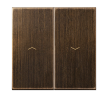 клавиши для 2х-клавишного выключателя, в сборе ME2995PAT Jung