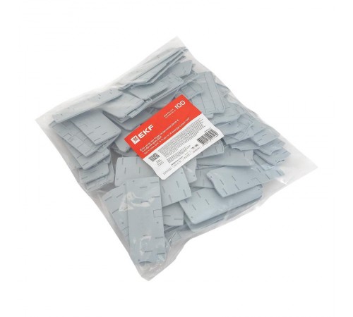 Заглушка для 6 Push-in 4 вывода серая EP-PIT-6-4  EKF