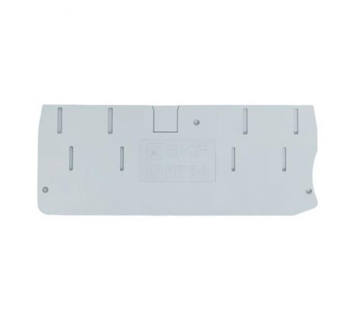 Заглушка для 6 Push-in 4 вывода серая EP-PIT-6-4  EKF