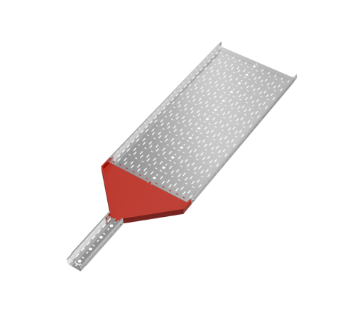 Переходник центральный 50х100-600 мм "ПЛЮС" HD  PDplus50-100-600-C HD   КМ-профиль