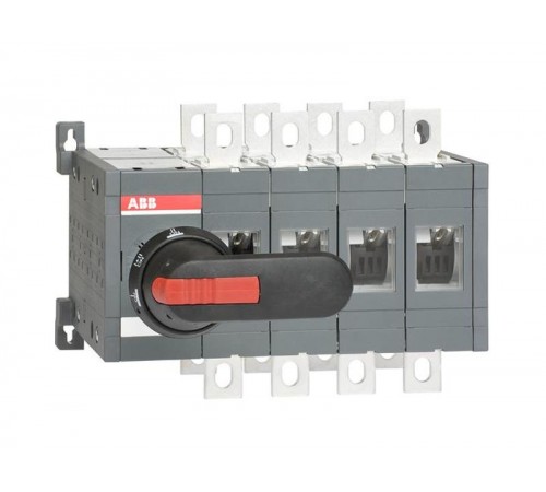 Рубильник реверсивный OT315E04CLP (с ручкой) переключение без разрыва тока  1SCA106404R1001  ABB