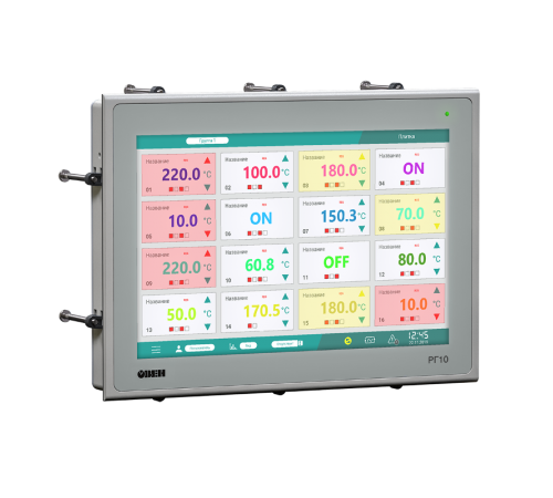 Многоканальный видеографический регистратор РГ10  102872  ОВЕН