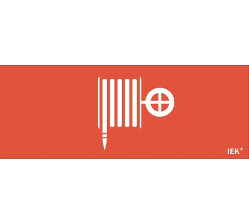 Пиктограмма (наклейка) "Пож. гидрант" ДПА IP20/54  LPC10-1-24-09-PGID  IEK