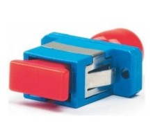 Адаптер проходной оптический FA-S11Z-FC/SC-N/RD-SL FC-SC, SM/MM, simplex, корпус металл, красные колпачки  394264  Hyperline